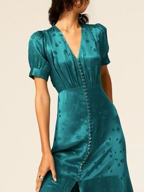 the kooples silk blend jacquard dress